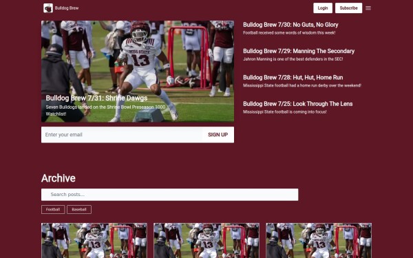 bulldogbrew.sportandstory.com