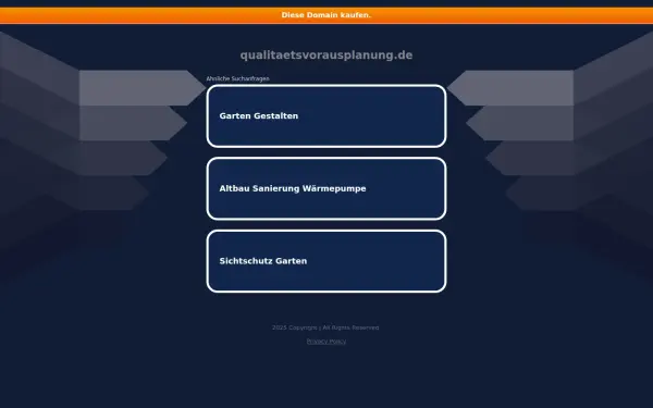 qualitaetsvorausplanung.de