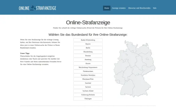 www.online-strafanzeige.de