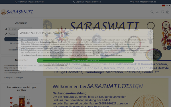 www.saraswati.de