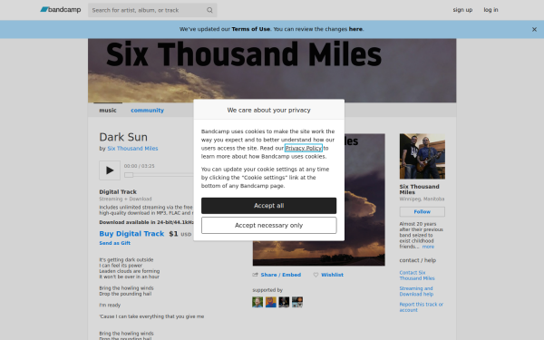 sixthousandmiles.bandcamp.com