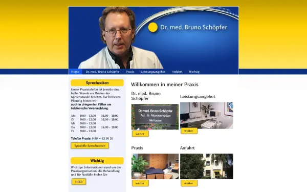 www.hausarztpraxis-trudering.de