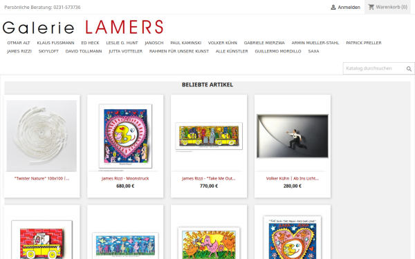 www.galerielamers.de