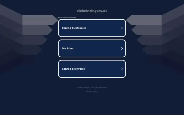 dieheinzingers.de