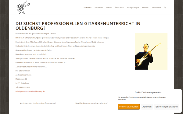 www.gitarrenunterricht-oldenburg.de