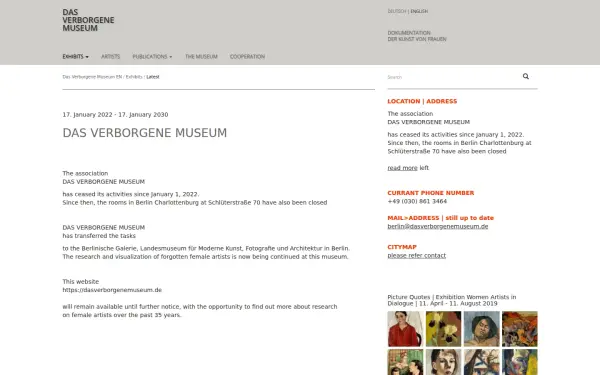 dasverborgenemuseum.de