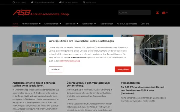 www.antriebselemente-shop.de