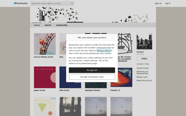 clusterofficial.bandcamp.com