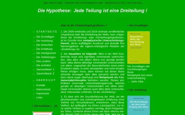 www.dreiteilungshypothese.de