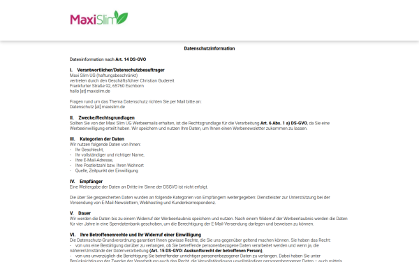 www.maxislim.de