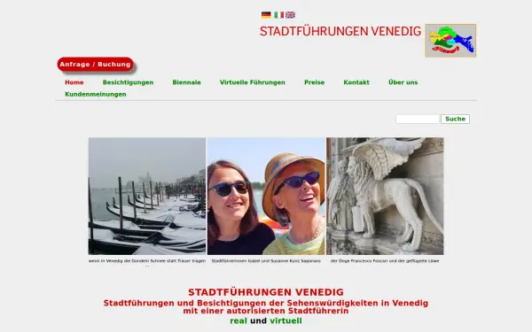 www.stadtfuehrungen-venedig.de