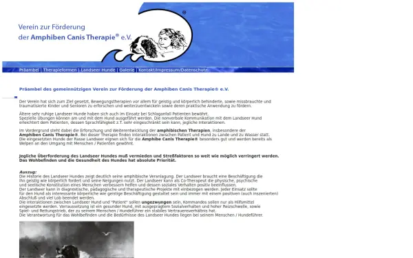 amphibe-canis-therapie.de