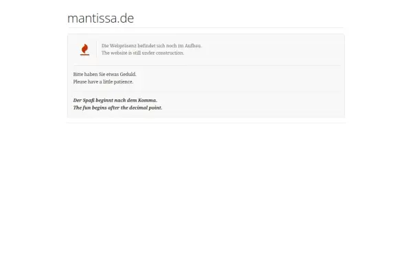mantissa.de