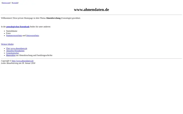 ahnendaten.de