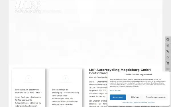 www.lrp-autorecycling-magdeburg.de