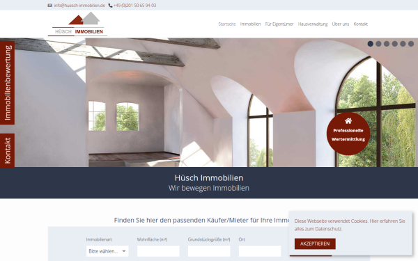 www.huesch-immobilien.de