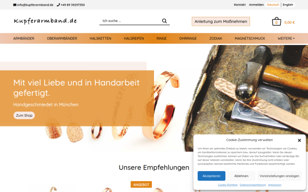 kupferarmband.de