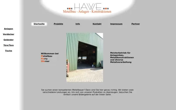 hw-metallbau.de