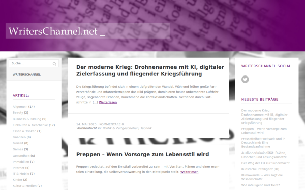 www.writerschannel.net