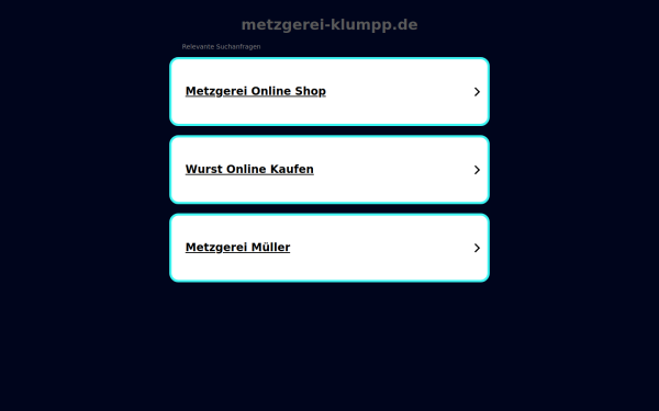 metzgerei-klumpp.de