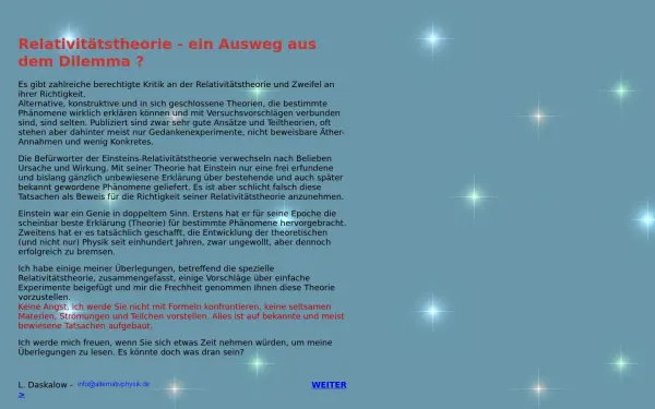 www.alternativphysik.de