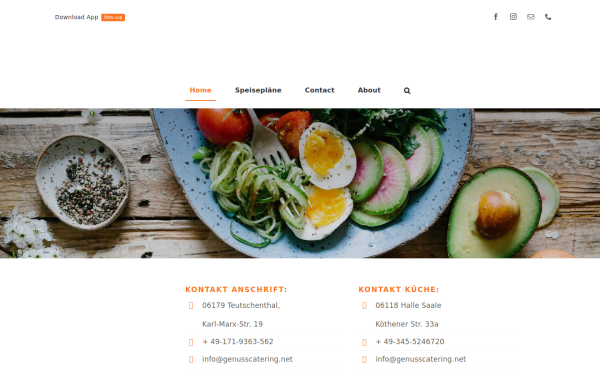 genusscatering.net
