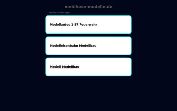 mehlhose-modelle.de