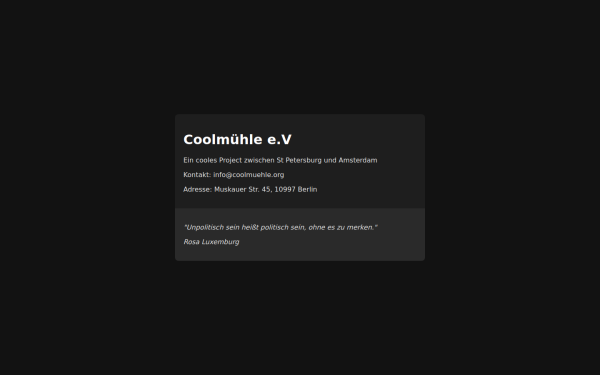 coolmuehle.org