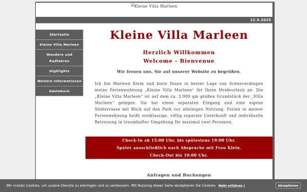villa-marleen.de