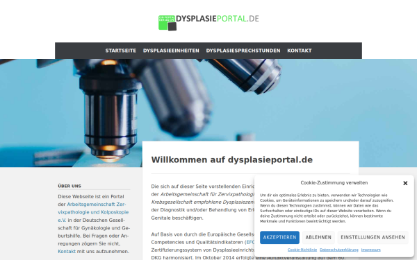 www.dysplasieportal.de