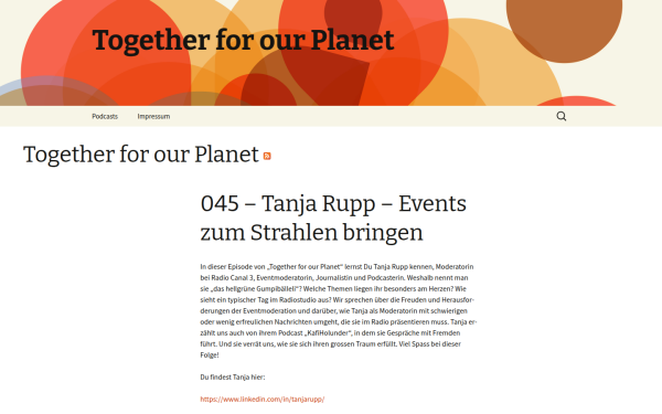 togetherforourplanet.podcaster.ch
