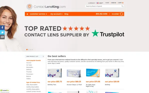 www.contactlensking.com