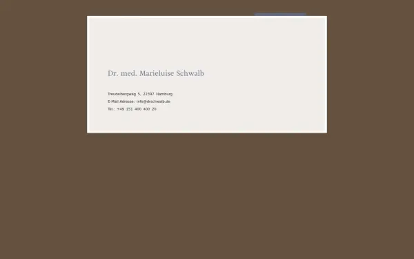 drschwalb.de