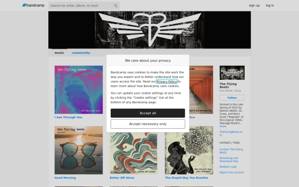 theflyingbeets.bandcamp.com