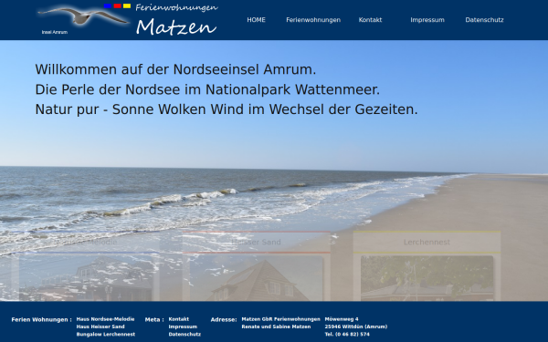 www.matzen-amrum.de