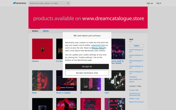 hkedream.bandcamp.com