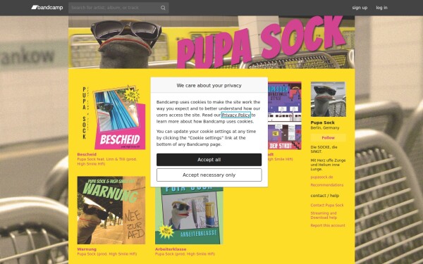 pupasock.bandcamp.com