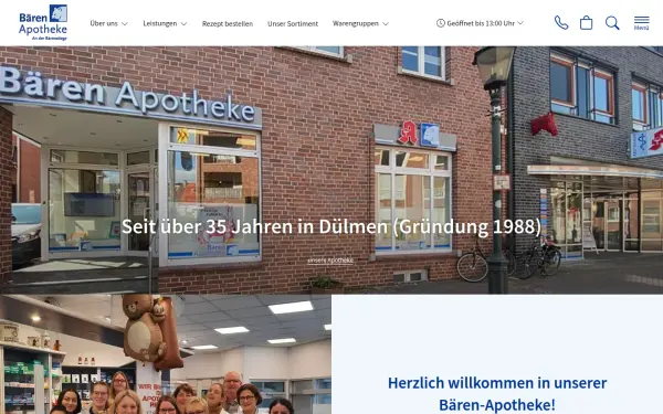 www.baerenapotheke-duelmen.de