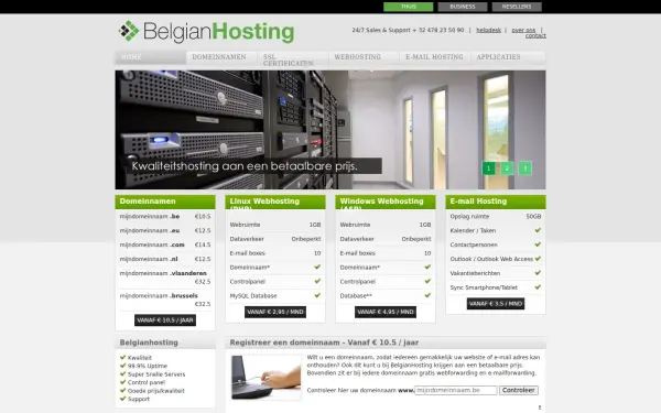 www.belgianhosting.be
