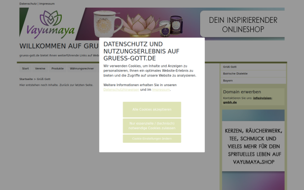www.gruess-gott.de