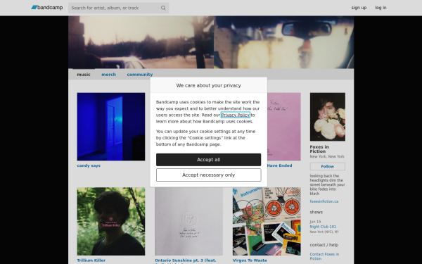 foxesinfiction.bandcamp.com