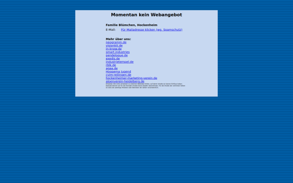 bluemchen.name