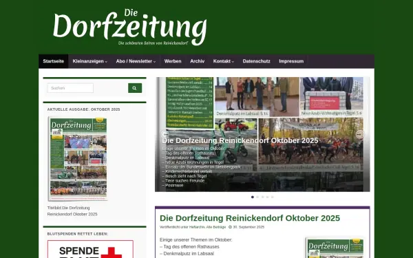 die-dorfzeitung.de