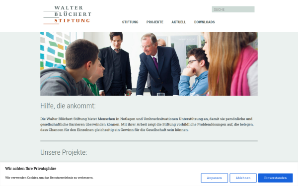 www.walter-bluechert-stiftung.de