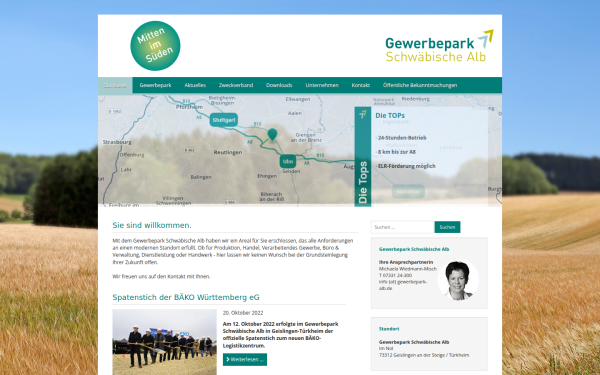 gewerbepark-alb.de