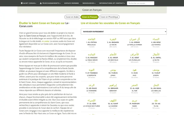www.le-coran.com
