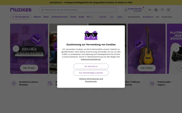 www.muziker.de