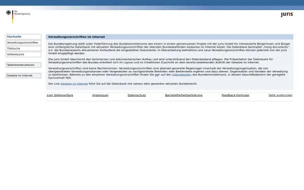 www.verwaltungsvorschriften-im-internet.de