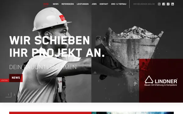 www.lindner-bau.de