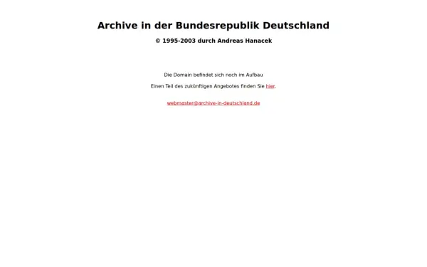 archive-in-deutschland.de